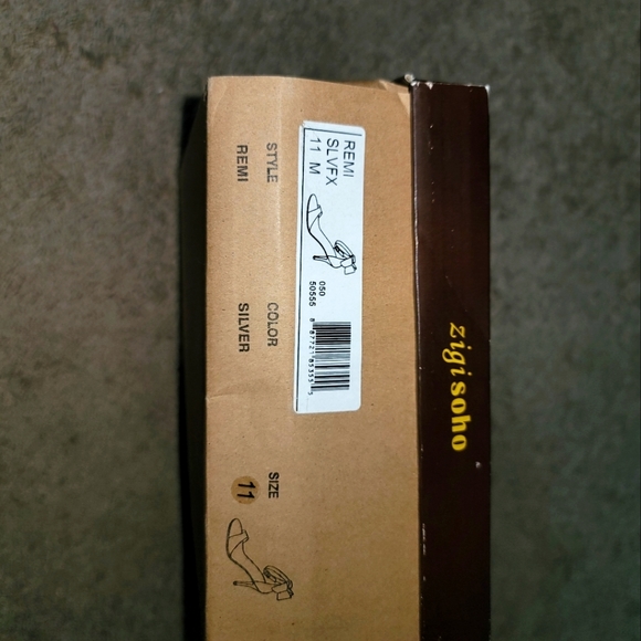 Silver Rhinestone Heels - Picture 3 of 4